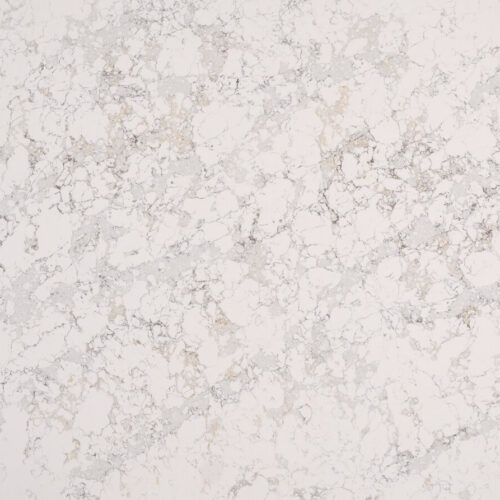 clara quartz countertop, white and grey quartz slab, white quartz countertops, white quartz with gold veins, valiant quartz, countertops