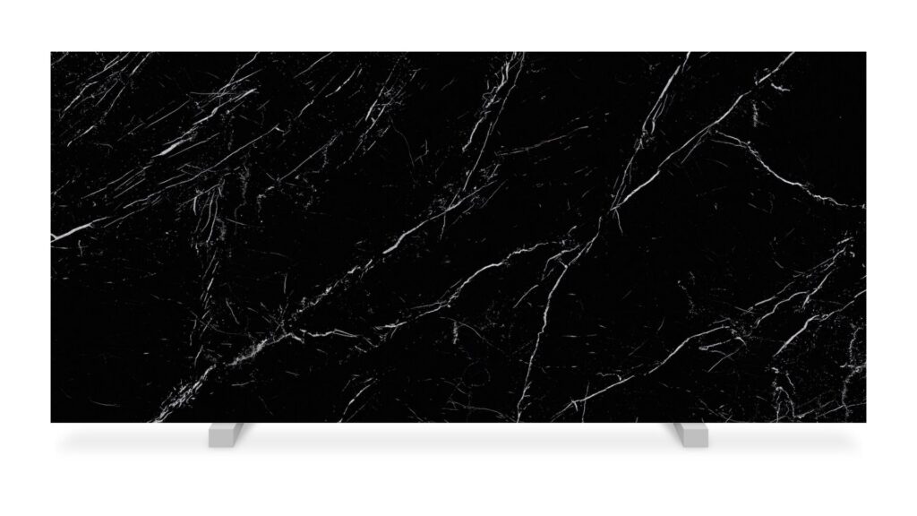 Black Marquina Porcelain Framed