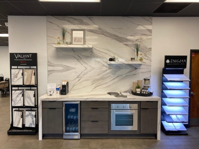 Calacatta Verona KY Showroom Coffee Bar 1 1024x768